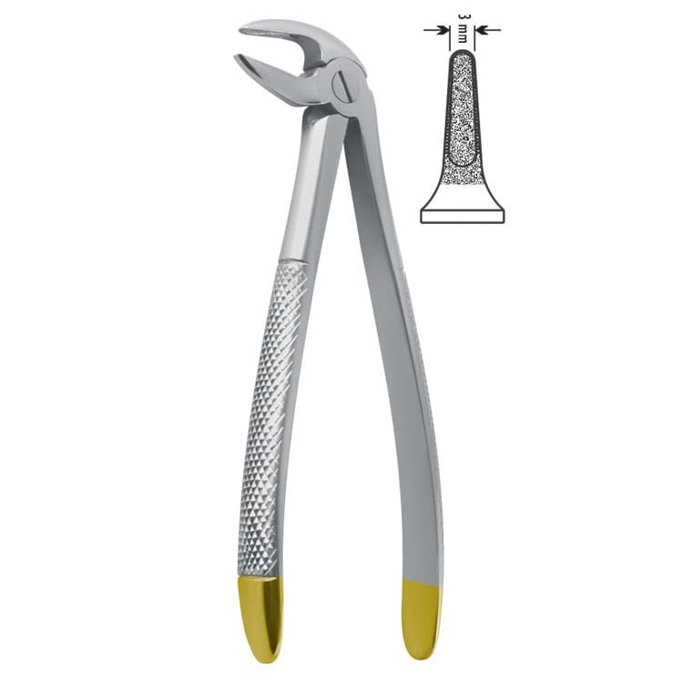 Diamond-Grip Extracting forceps European pattern fig. 33A – oficiali Falcon Medical produkto nuotrauka