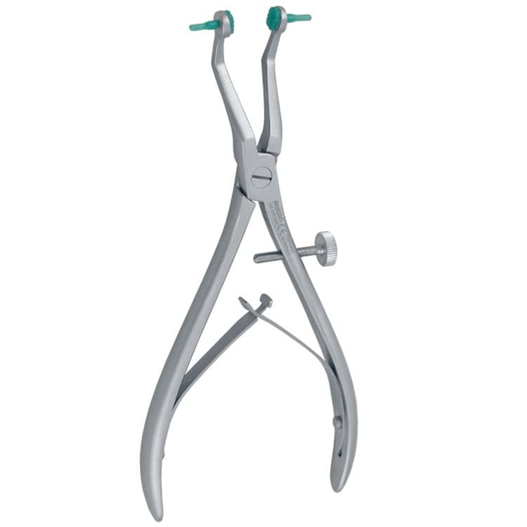 Temporary crown removing pliers 155mm with 10 tips – oficiali Falcon Medical produkto nuotrauka