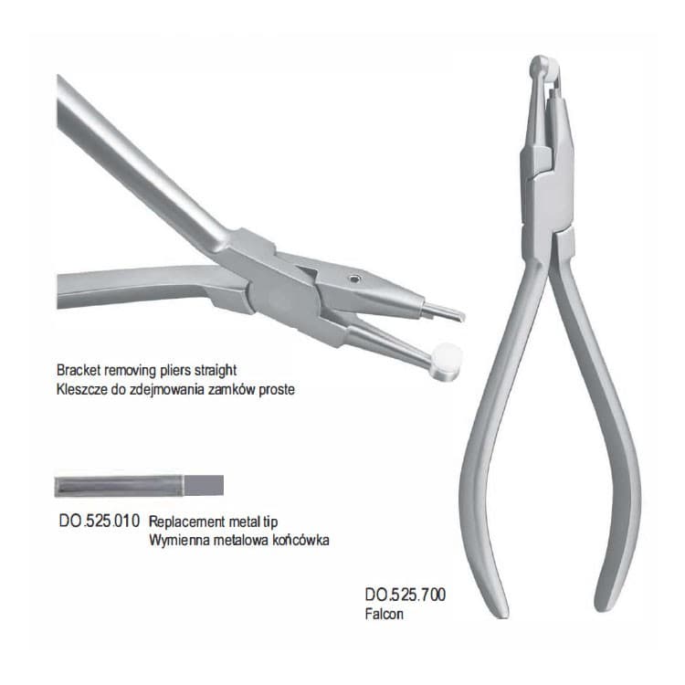 Replacement metal tip for adhesive remover – oficiali Falcon Medical produkto nuotrauka