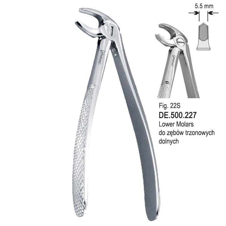Extracting forceps children pattern fig. 22S – oficiali Falcon Medical produkto nuotrauka
