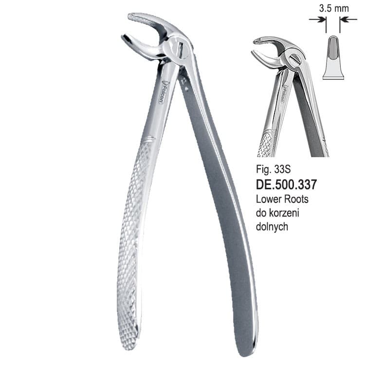 Extracting forceps children pattern fig. 33S – oficiali Falcon Medical produkto nuotrauka
