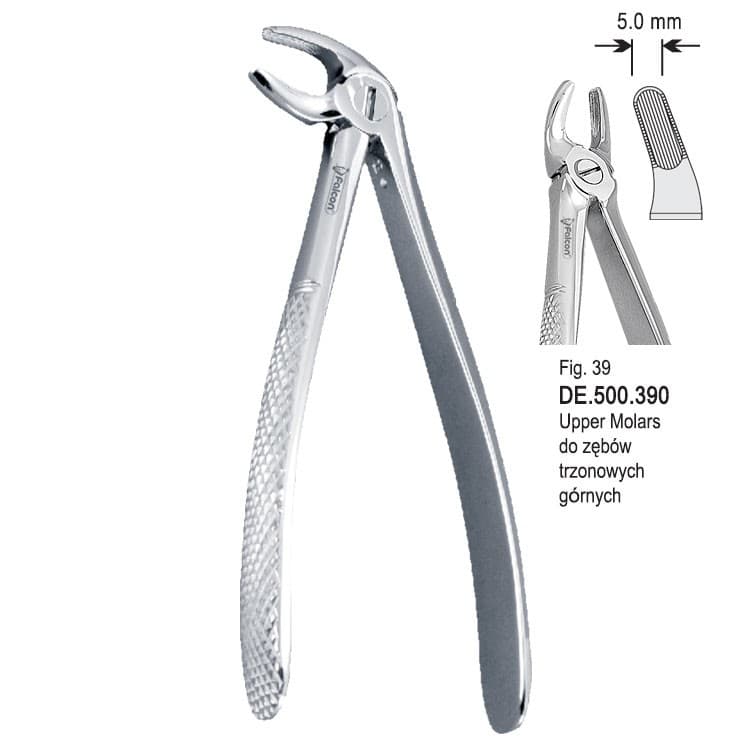 Extracting forceps children pattern fig. 39 – oficiali Falcon Medical produkto nuotrauka