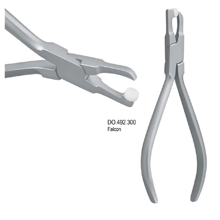 Pliers posterior band removing Falcon, long – oficiali Falcon Medical produkto nuotrauka