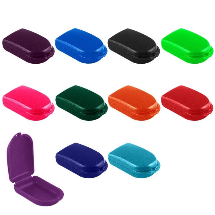 Slim-Line Retainer cases assorted colours, 25 x 50 x 85mm (Pack of 10 pieces) – oficiali Falcon Medical produkto nuotrauka