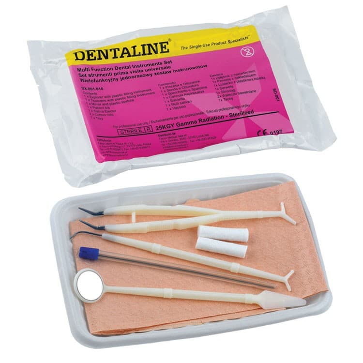 DENTALINE Multi-purpose disposable instruments set – oficiali Falcon Medical produkto nuotrauka