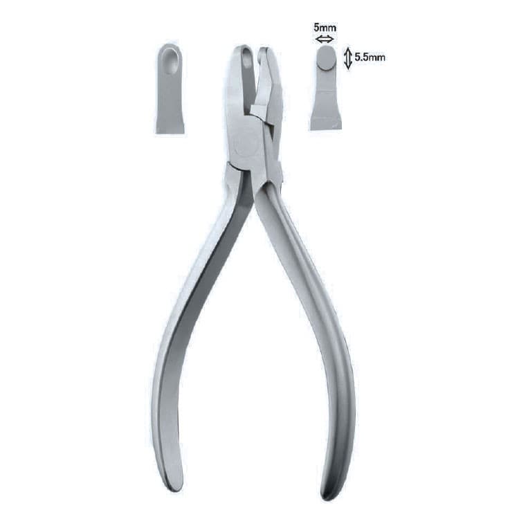Task aligner plier hole punch type 125mm – oficiali Falcon Medical produkto nuotrauka