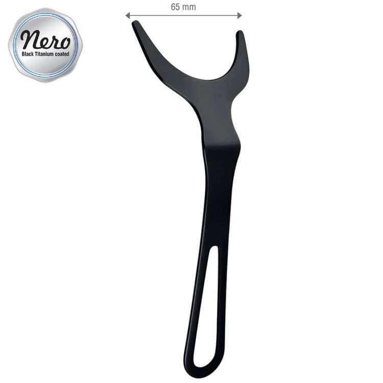 Nero Retractor occlusal Lip 170mm – oficiali Falcon Medical produkto nuotrauka