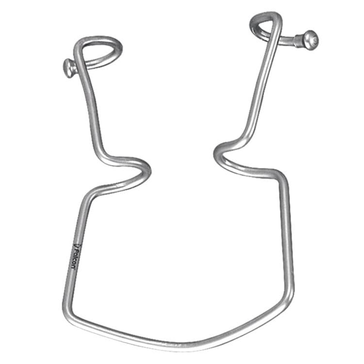 Retractor cheek and lip Oringer medium 115mm – oficiali Falcon Medical produkto nuotrauka
