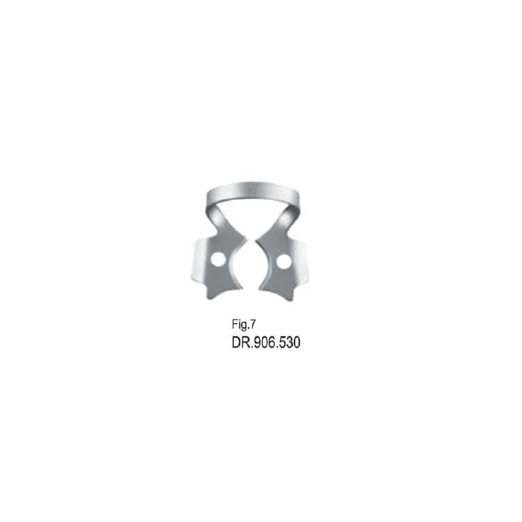 Rubber dam clamp, Molars fig. 7 – oficiali Falcon Medical produkto nuotrauka