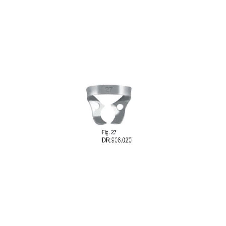 Rubber dam clamp, Premolars fig. 27 – oficiali Falcon Medical produkto nuotrauka