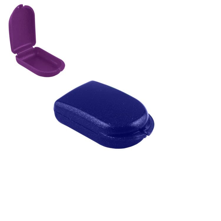 Slim-Line Retainer cases tropical blue, 25 x 50 x 85mm (Pack of 10 pieces) – oficiali Falcon Medical produkto nuotrauka
