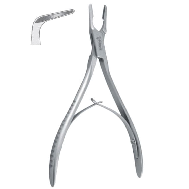 Rongeur Bone Friedmann micro 90° curved 145mm – oficiali Falcon Medical produkto nuotrauka