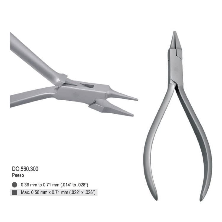Pliers wire bending Peeso – oficiali Falcon Medical produkto nuotrauka
