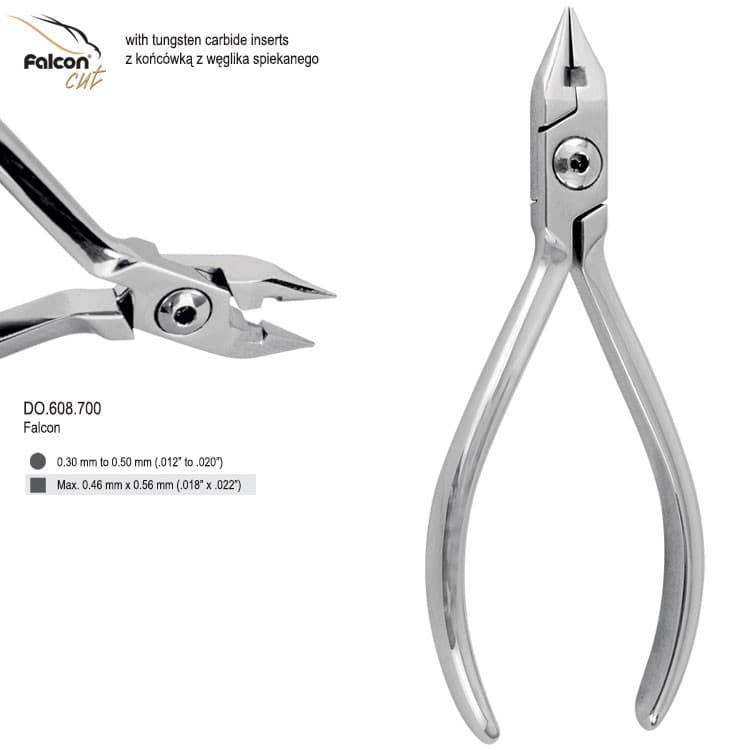 Pliers light wire with cutter – oficiali Falcon Medical produkto nuotrauka