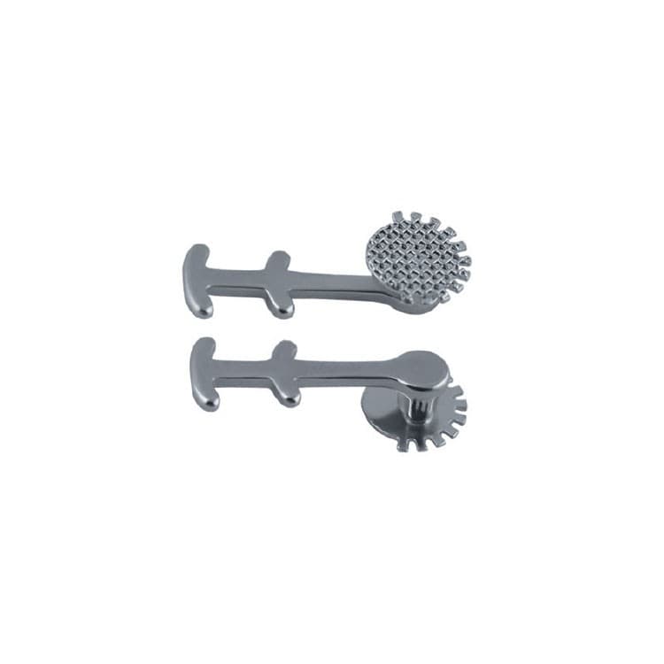 Lingual button bondable with multi hook round base (Pack of 10 pieces) – oficiali Falcon Medical produkto nuotrauka