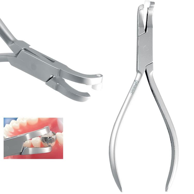 Pliers posterior band removing Falcon, left – oficiali Falcon Medical produkto nuotrauka