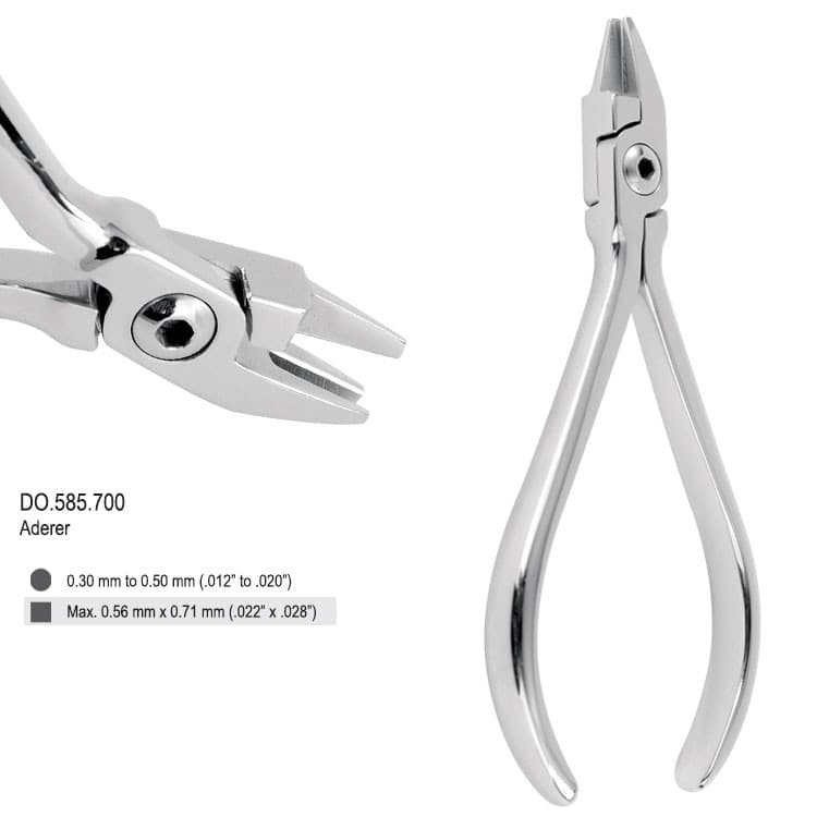 Pliers wire bending Aderer 3-jaw – oficiali Falcon Medical produkto nuotrauka