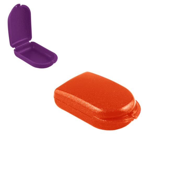 Slim-Line Retainer cases tropical orange, 25 x 50 x 85mm (Pack of 10 pieces) – oficiali Falcon Medical produkto nuotrauka