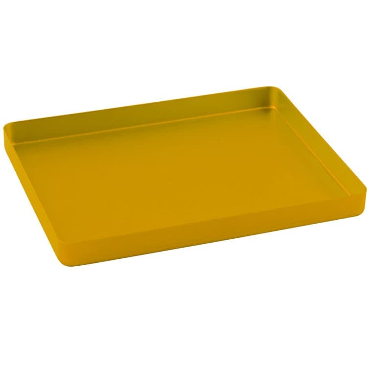 Instrument tray midi aluminum solid 180x140x17mm golden – oficiali Falcon Medical produkto nuotrauka