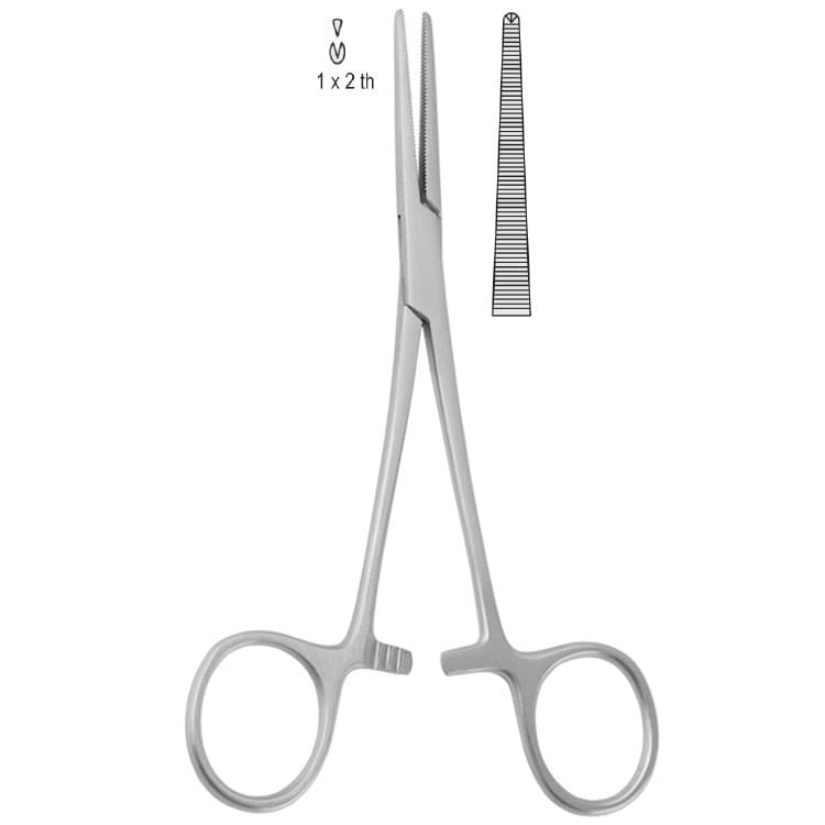 Forceps artery Crile 1x2th straight 145mm – oficiali Falcon Medical produkto nuotrauka