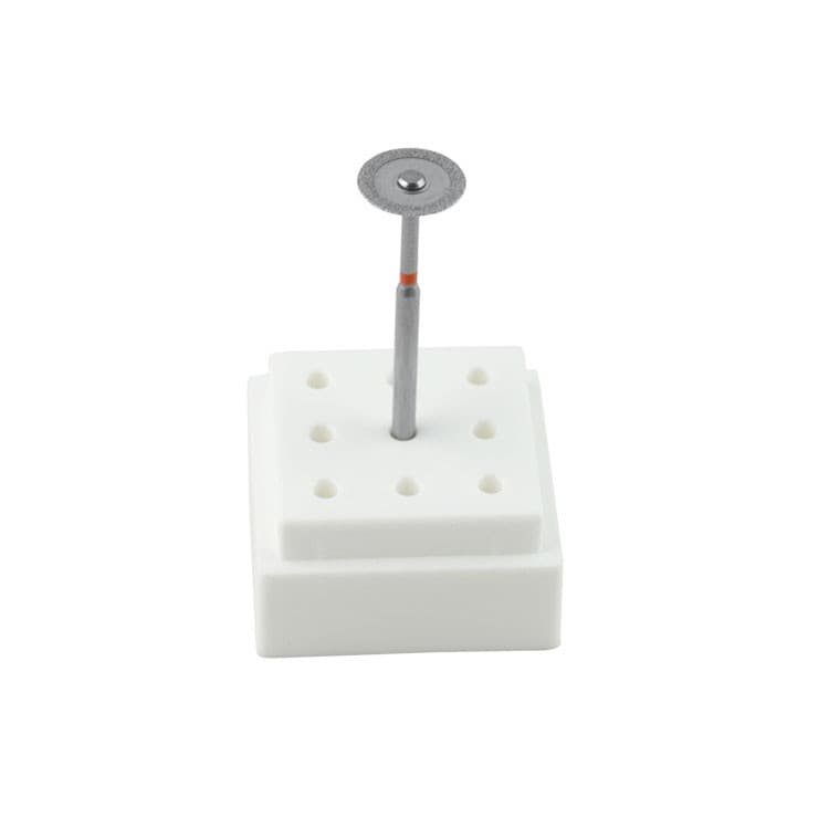 Diamond disc super flexible Ø10 x 0.15mm mounted HP – oficiali Falcon Medical produkto nuotrauka