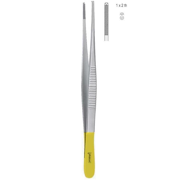 Falcon-Grip Forceps tissue Oehler 1x2th TC 200mm – oficiali Falcon Medical produkto nuotrauka