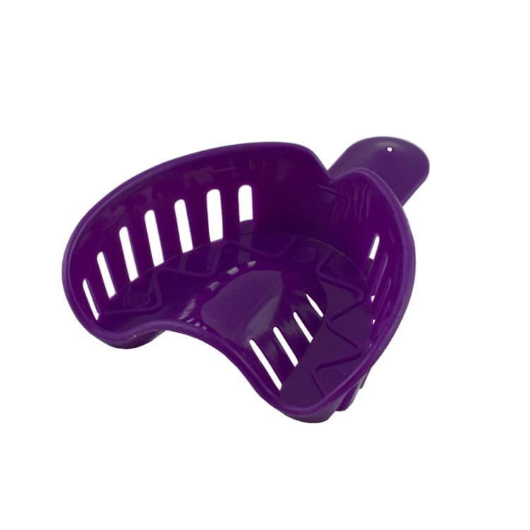 Disposable Orthodontic impression tray upper fig. 6, size XL (purple) 10 pieces – oficiali Falcon Medical produkto nuotrauka