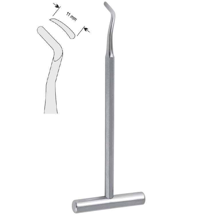 Elevator T-Handle Potts right fig. 7 – oficiali Falcon Medical produkto nuotrauka