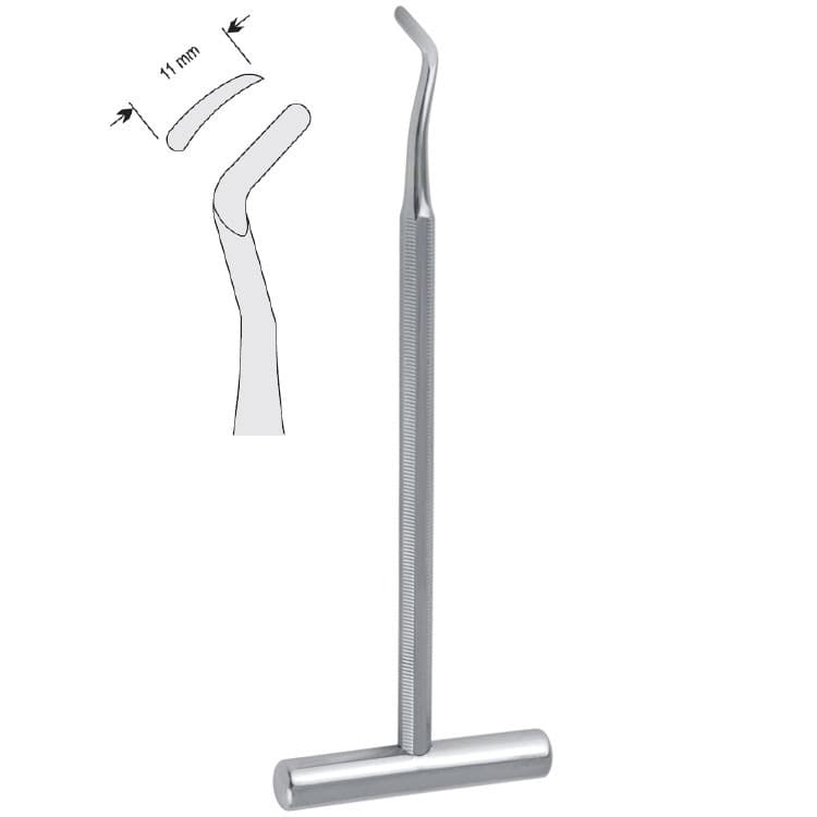 Elevator T-Handle Potts left fig. 6 – oficiali Falcon Medical produkto nuotrauka