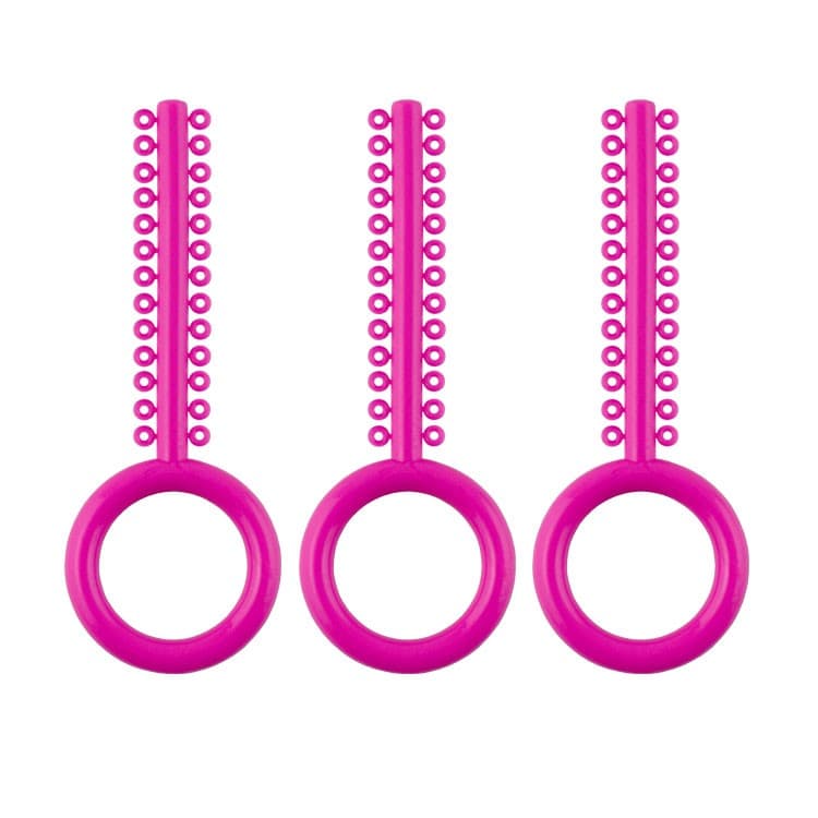 ElastoMax Uno-I ligatures hot pink (40 sticks, 1040 ligatures) – oficiali Falcon Medical produkto nuotrauka