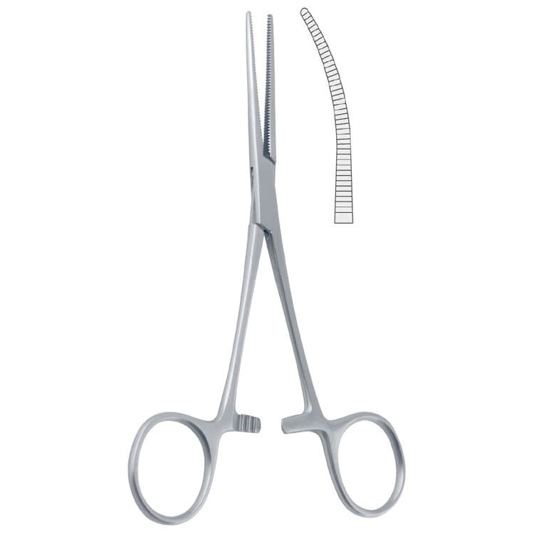 Forceps artery Pean-Delicate curved 165mm – oficiali Falcon Medical produkto nuotrauka