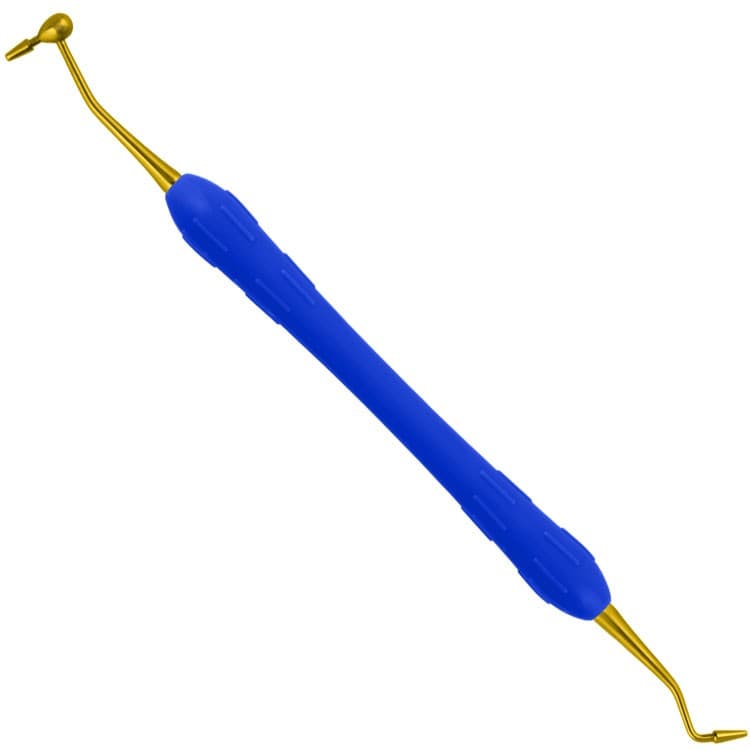 Easy-Color Compo-Fill Plugger super fig. 1, TIN coated (Blue) – oficiali Falcon Medical produkto nuotrauka
