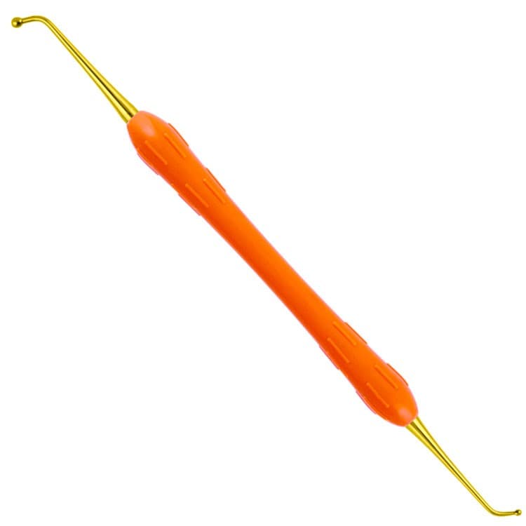 Easy-Color Compo-Fill Burnisher fig. 1L, TIN coated (Orange) – oficiali Falcon Medical produkto nuotrauka