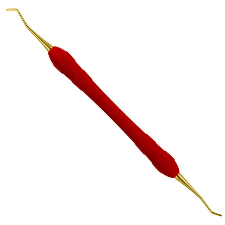 Easy-Color Compo-Fill Filling instruments fig. 8A, TIN coated (Red) – oficiali Falcon Medical produkto nuotrauka