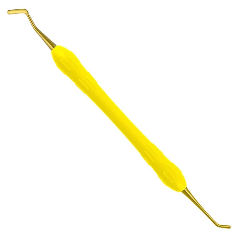 Easy-Color Compo-Fill Filling instruments Goldstein fig. 2, TIN coated (Yellow) – oficiali Falcon Medical produkto nuotrauka