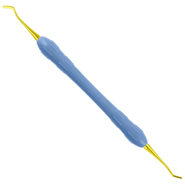 Easy-Color Compo-Fill Filling instruments Goldstein-mini fig. 3, TIN coated (Light Blue) – oficiali Falcon Medical produkto nuotrauka