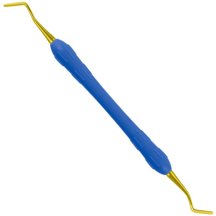 Easy-Color Compo-Fill Filling instruments Goldstein-mini fig. 4, TIN coated (Blue) – oficiali Falcon Medical produkto nuotrauka