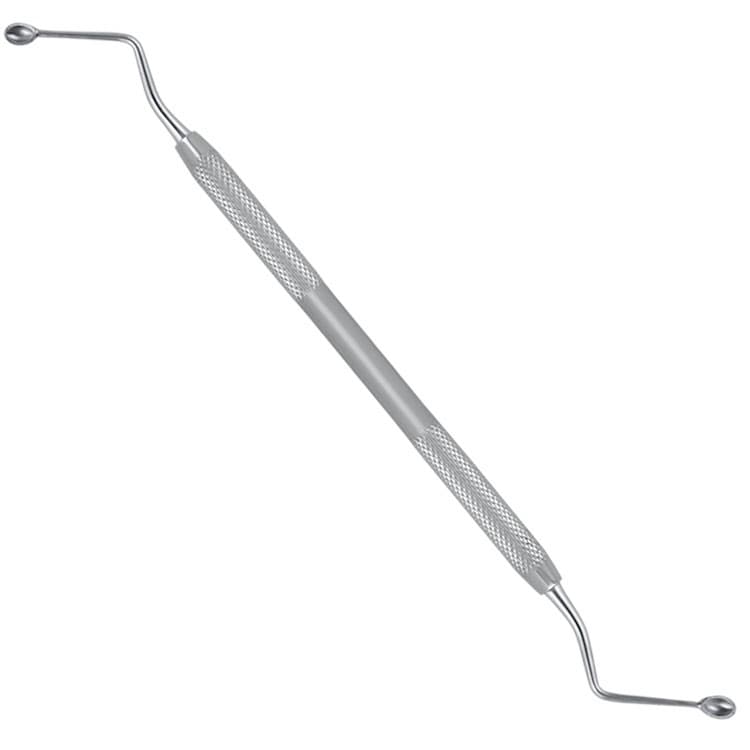 Classic-Round Bone curette de Hemingway, 3.3mm – 3.3mm, fig. 4 – oficiali Falcon Medical produkto nuotrauka