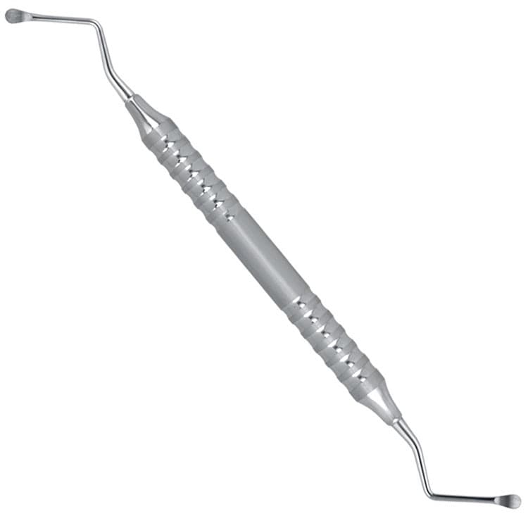 Classic lite Bone curette de Lucas, 3.6mm – 3.6mm, fig. 86 – oficiali Falcon Medical produkto nuotrauka