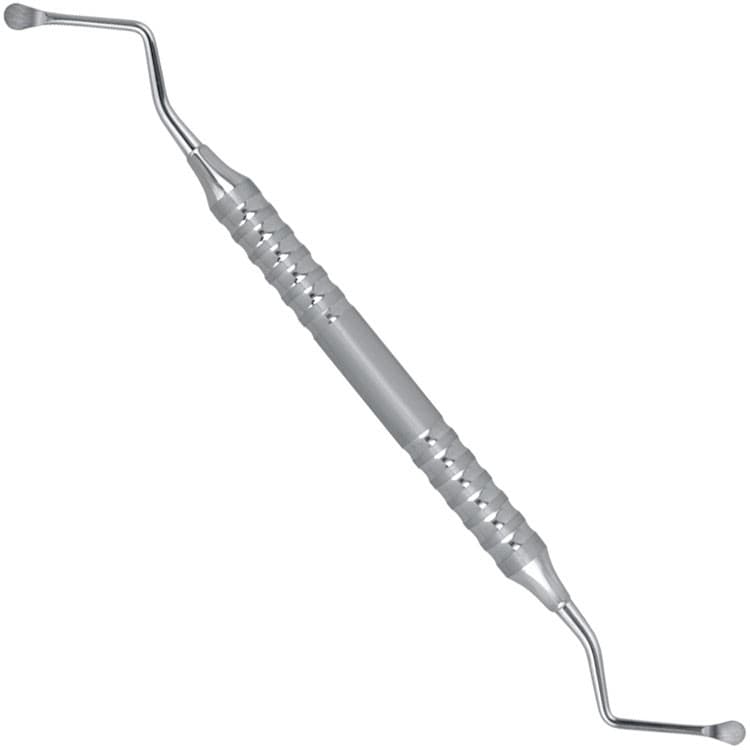 Classic lite Bone curette de Lucas, 4.0mm – 4.0mm, fig. 87 – oficiali Falcon Medical produkto nuotrauka
