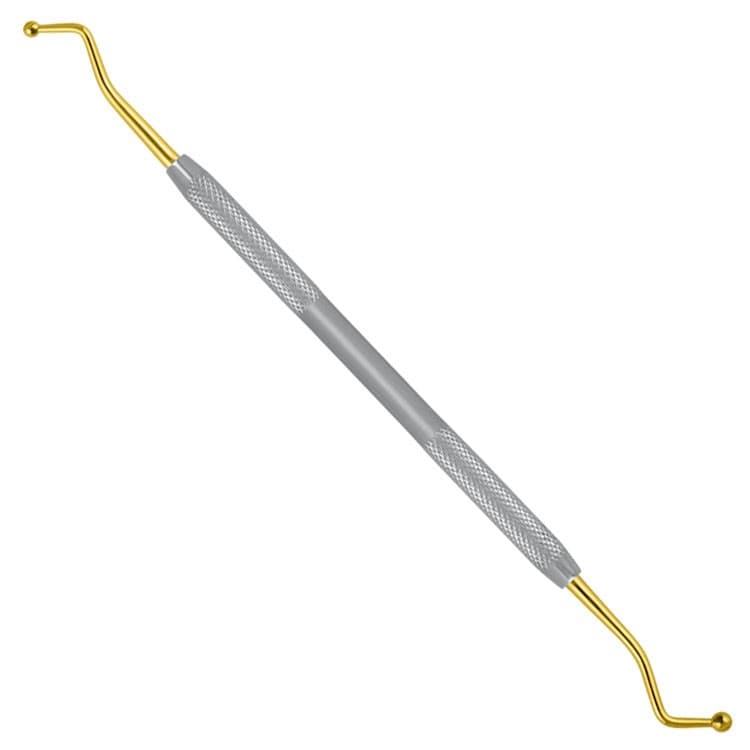 Classic-Round TIN Coated Burnisher de Falcon, ø 2.5mm – ø 2.9mm, fig. 4 – oficiali Falcon Medical produkto nuotrauka