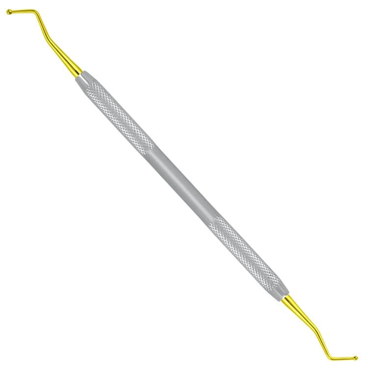 Classic-Round TIN Coated Burnisher de Falcon, ø 1.4mm – ø 1.7mm, fig. 2 – oficiali Falcon Medical produkto nuotrauka