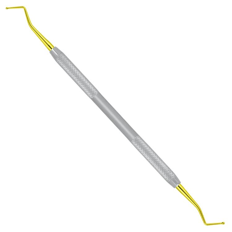 Classic-Round TIN Coated Burnisher de Falcon, ø 1.0mm – ø 1.2mm, fig. 1 – oficiali Falcon Medical produkto nuotrauka