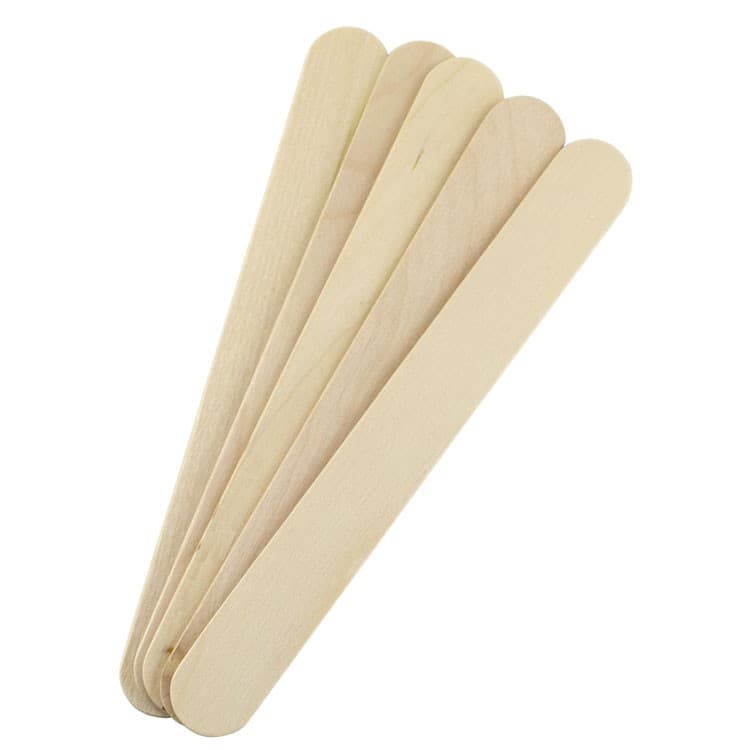 Disposable wooden tongue depressors, non-Sterile 14 x 1.6mm, 140mm (Pack of 100) – oficiali Falcon Medical produkto nuotrauka