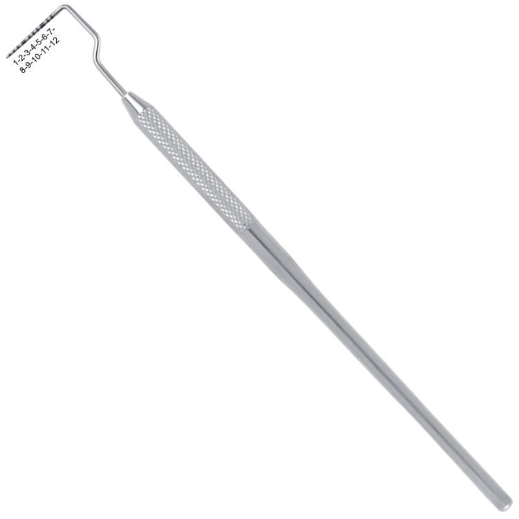 Classic-Round Probe Periodontal se color-coded fig. 12 UNC modified – oficiali Falcon Medical produkto nuotrauka