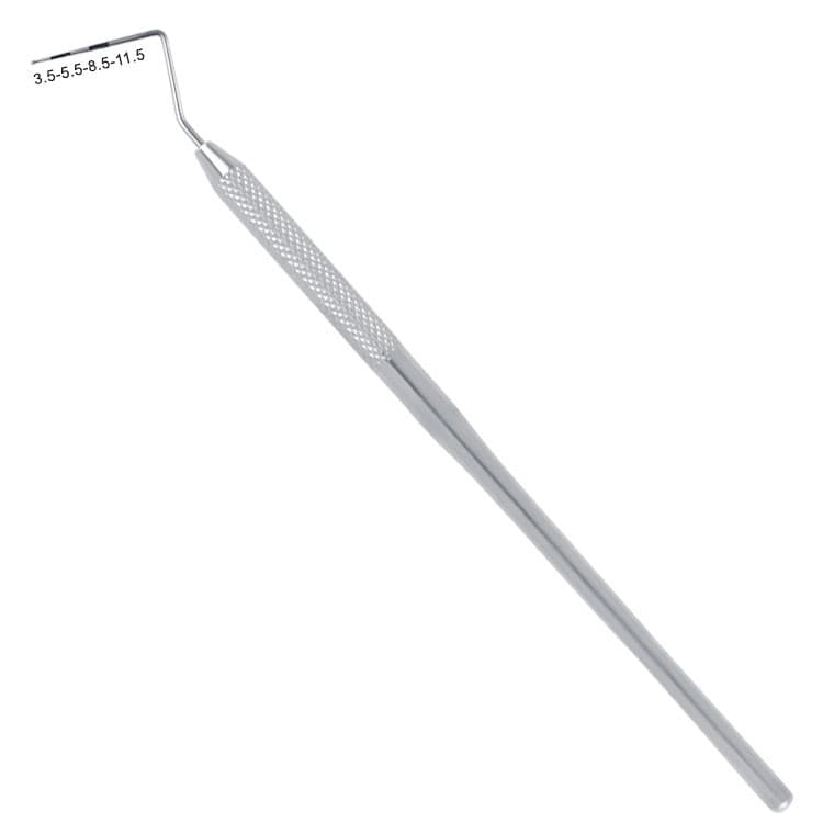Classic-Round Probe Periodontal se color-coded fig. 12S – oficiali Falcon Medical produkto nuotrauka