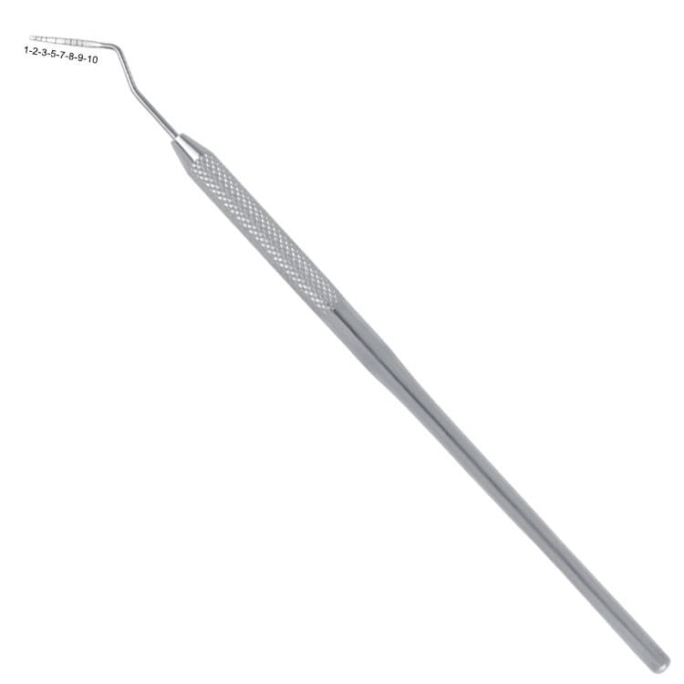 Classic-Round Probe Periodontal se color-coded Goldman-Fox – oficiali Falcon Medical produkto nuotrauka
