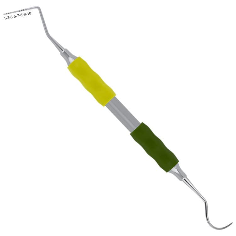 Soft-Line Expro Color Coded de rigid fig. 23/Williams (Olive/Yellow) – oficiali Falcon Medical produkto nuotrauka