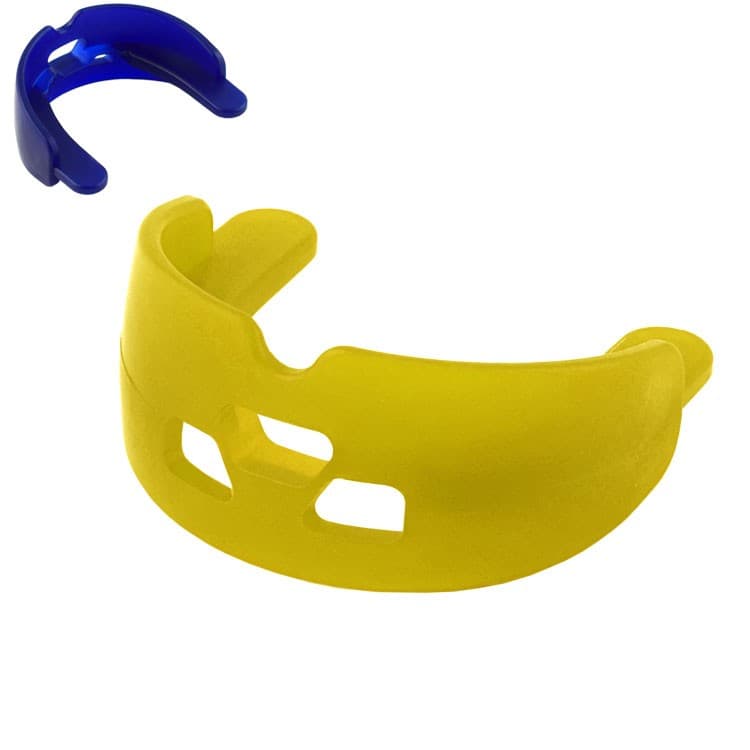 Ultima mouth guard without strap yellow – oficiali Falcon Medical produkto nuotrauka
