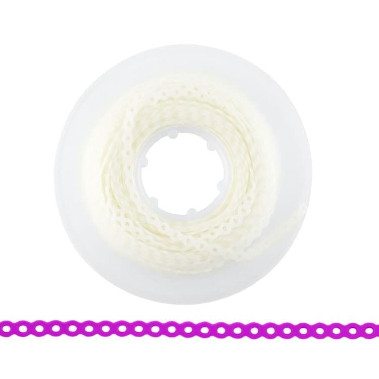 ElastoMax elastomeric chain thin, closed pearl (4.5m spool) – oficiali Falcon Medical produkto nuotrauka
